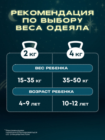 Купить Утяжеленное сенсорное одеяло WELLINAGRAVITY 110х140 мятное 4кг WGS-11 по цене  руб.