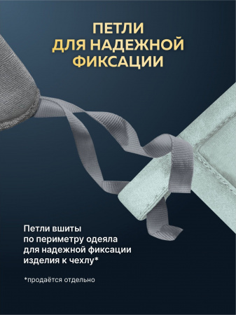 Купить Утяжеленное сенсорное одеяло WELLINAGRAVITY 200х220 мятный 9кг WGS-22 по цене  руб.