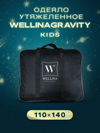 Купить Утяжеленное сенсорное одеяло WELLINAGRAVITY 110х140 серое 4кг WGS-11 по цене  руб.